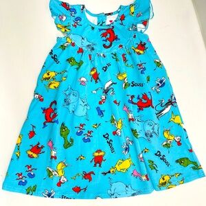 Tessa’s trunk Dr.Seuss girls dress size 4/5Y